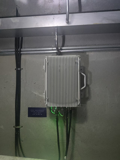  千家镇电力管廊覆盖漏缆方式案例